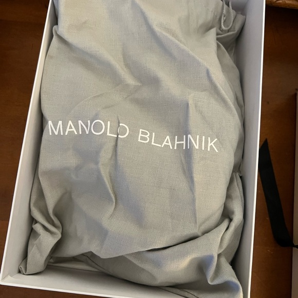 Never Worn NIB Manolo Blahnik Pumps size 40 1/2 - Picture 4 of 8